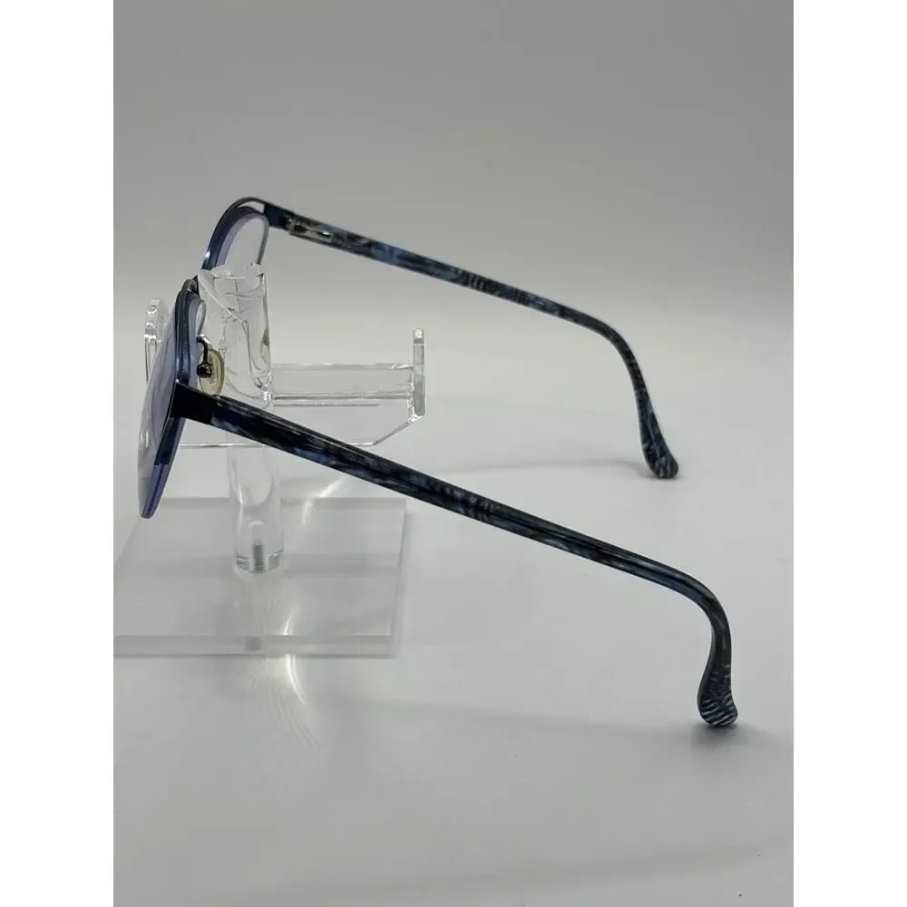 Kensie Highlighter Eyeglasses Blue Semi Rimless Frame 55-16-140 Women's
